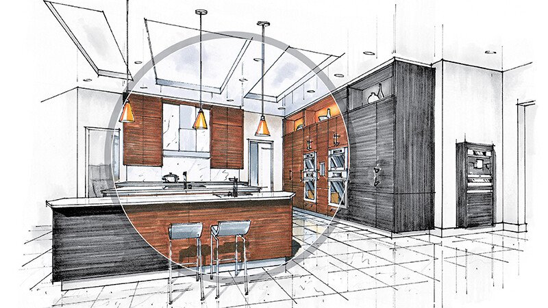 gaurang trivedi architectural millwork drawing